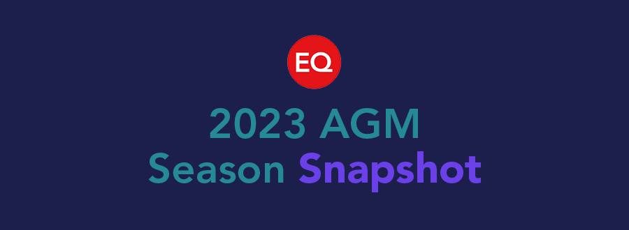 EQ 2023 AGM Season Snapshot